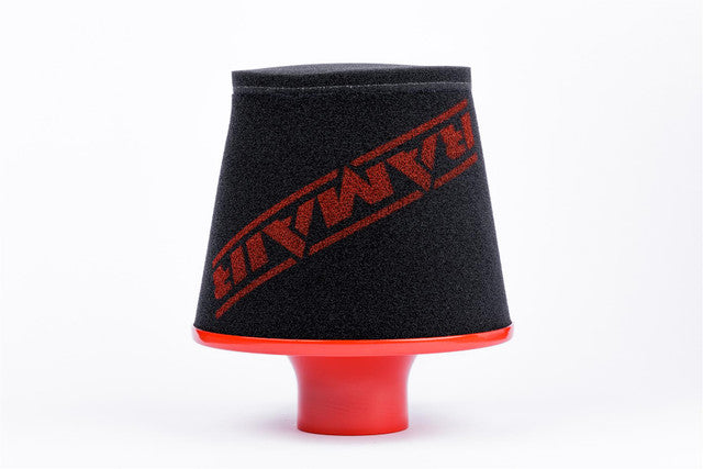 JS-108-RD 80mm OD Neck Red Large Aluminium Base Cone Filter