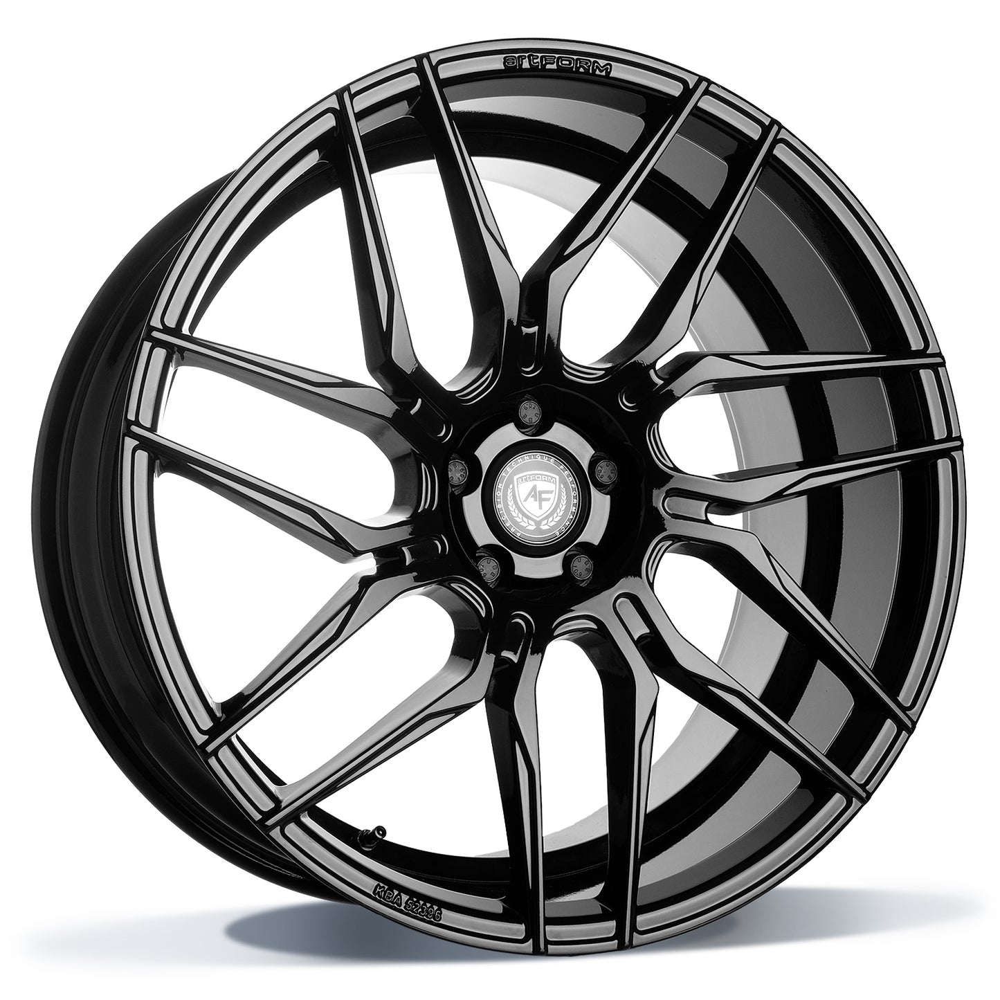 ART-FORM AF-802 - HIGH GLOSS BLACK 8.5X19 5X112 ET45 NB66.5 MB