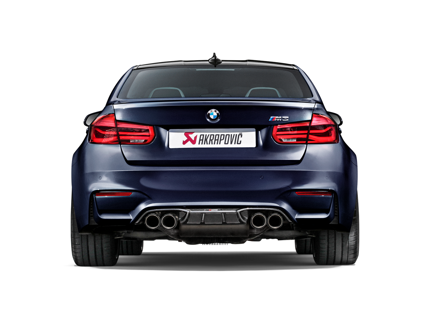 Akrapovic BMW M3 I F80 REAR CARBON FIBER DIFFUSER - HIGH GLOSS