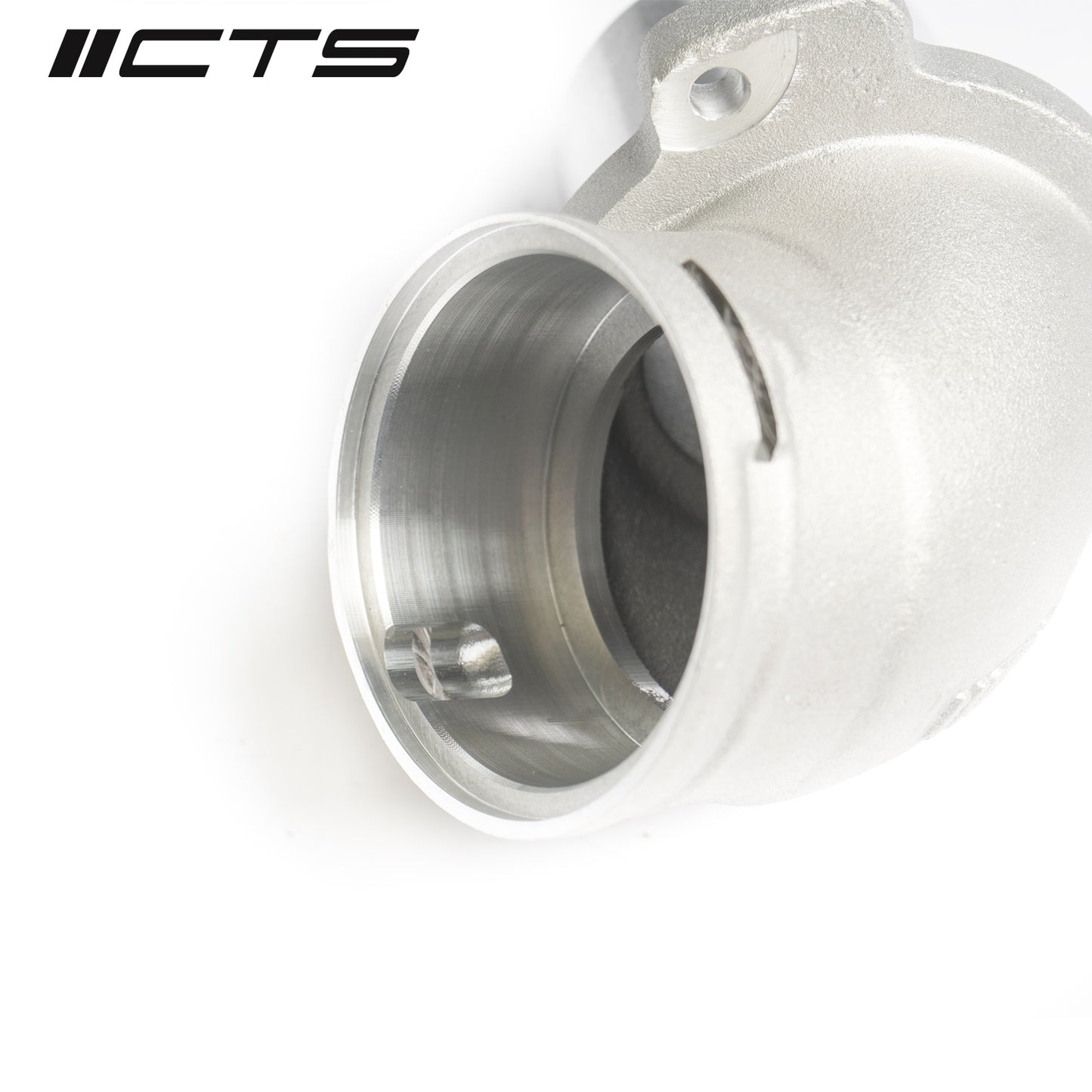 CTS Turbo Cast High Flow Muffler delete – Turbo outlet – VAG