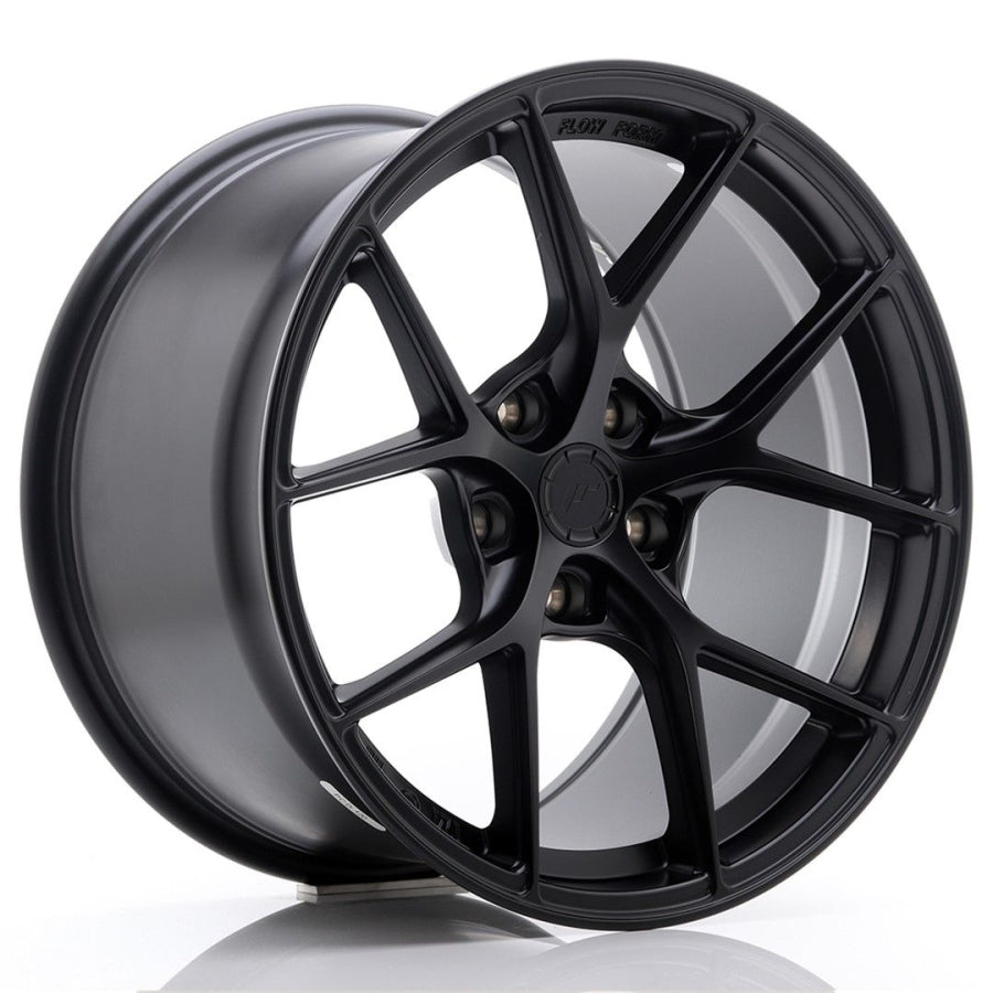 JR-Wheels SL01 Super Light Wheels 18 Inch 10.5J ET25 5x120 Flow Form Flat Black