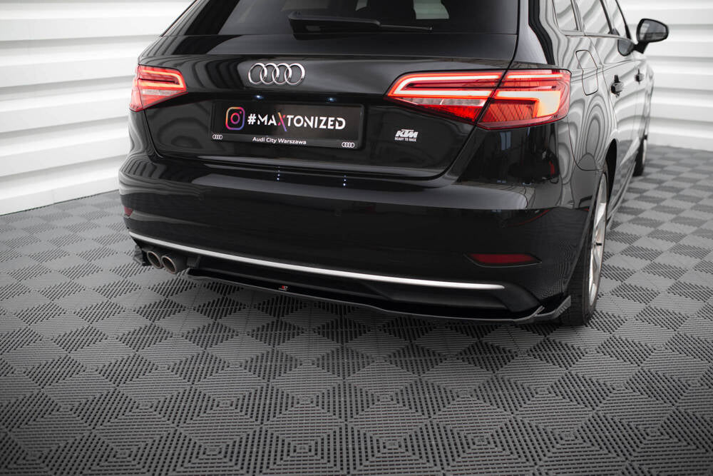 MAXTON DESIGN REAR SPLITTERS AUDI A3 8V