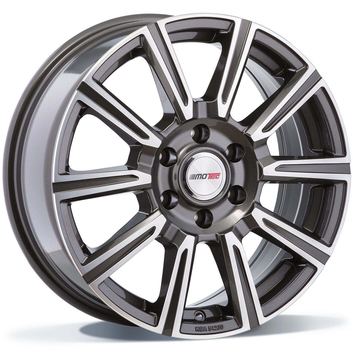 MOTEC VANTASTIC (WM1) GREY POLISHED 7X17 6X130 ET50 NB84.1 S6