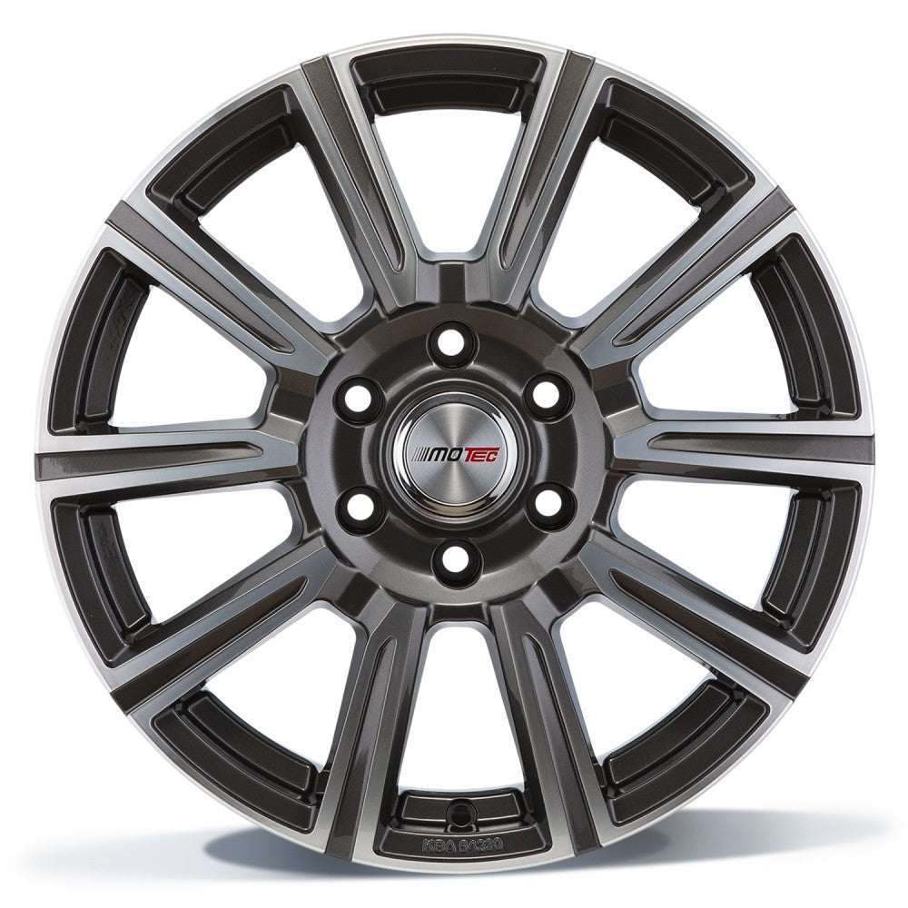 MOTEC VANTASTIC (WM1) GREY POLISHED 7X17 5X130 ET62 NB78.1 DM