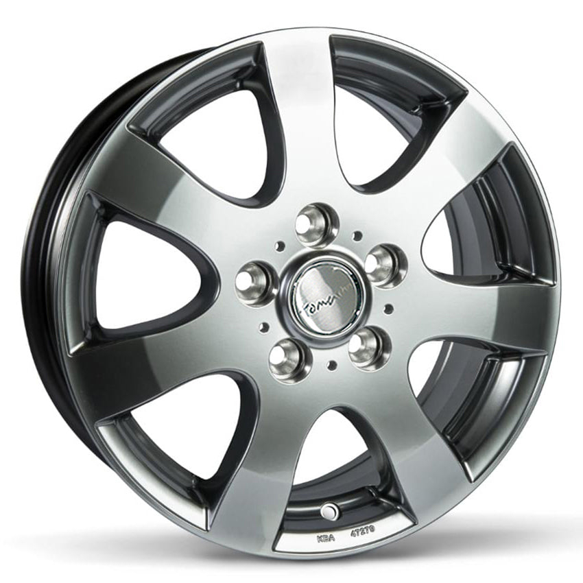 TOMASON TN3F BLACK POLISHED 6.5X16 5X120 ET: 50 NB: 65.1