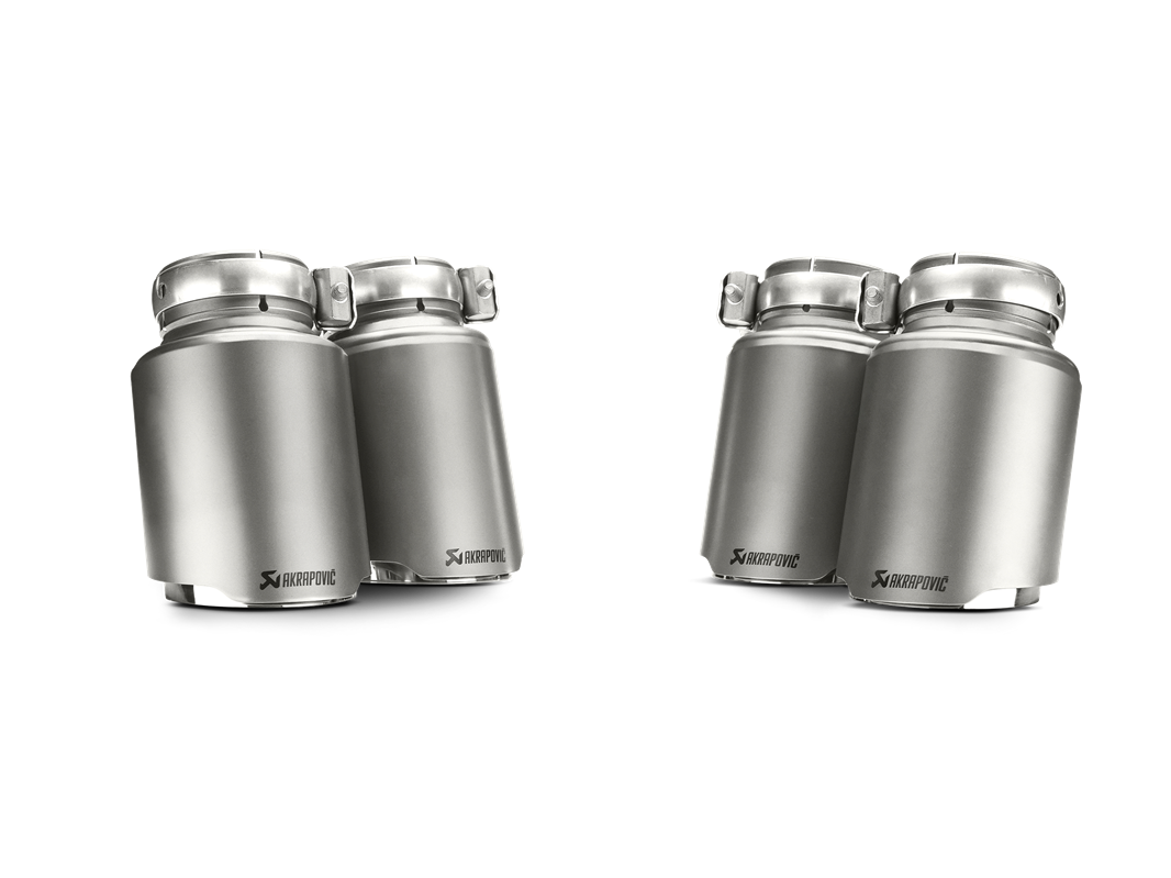 Akrapovic BMW M4 TAIL PIPE SET (TITANIUM)