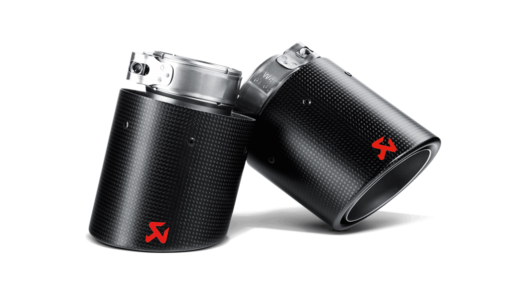 Akrapovic Volkswagen Golf VI - TAIL PIPE SET (CARBON)