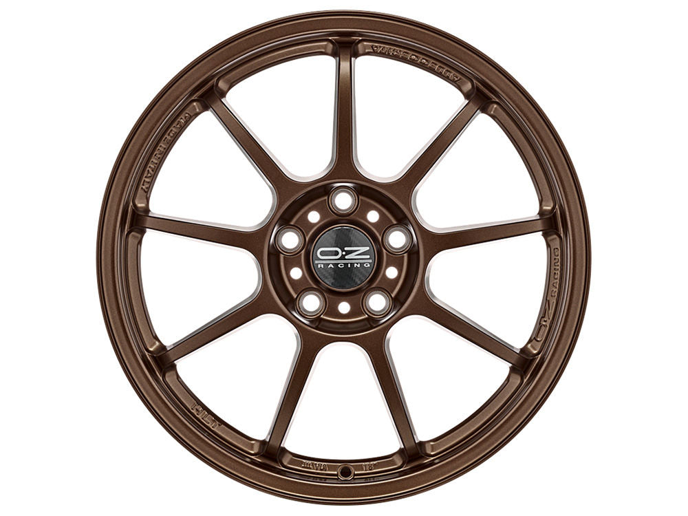 OZ-Racing Alleggerita HLT Wheels 18 Inch 10J ET40 5x130 Flow Form Flat Bronze