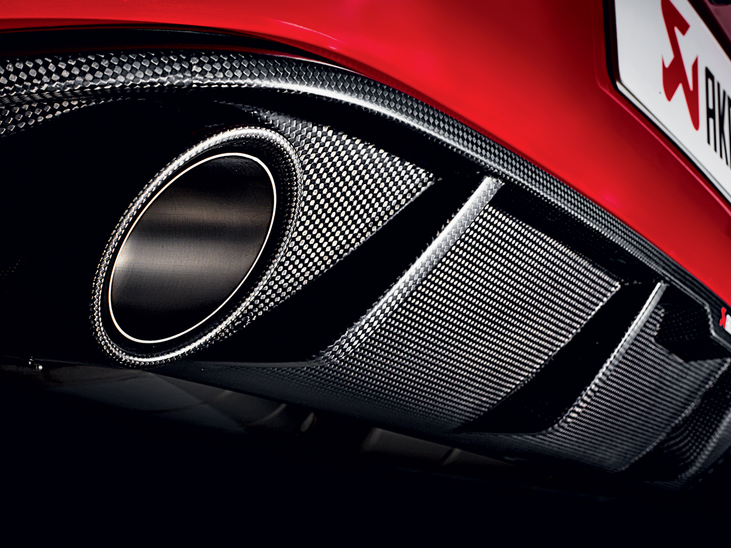 Akrapovic Volkswagen Golf Mk7 GTI - REAR CARBON FIBER DIFFUSER