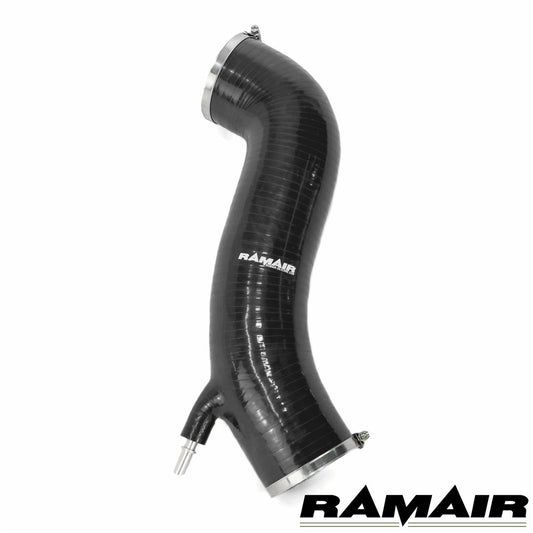 Black Ramair Silicone Intake Hose - Ford Fiesta ST 180 MK7 Ecoboost