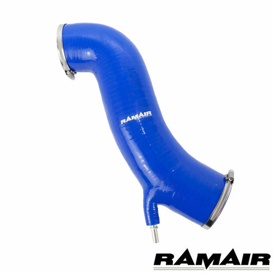 Blue Ramair Silicone Intake Hose - Ford Fiesta ST 180 MK7 Ecoboost