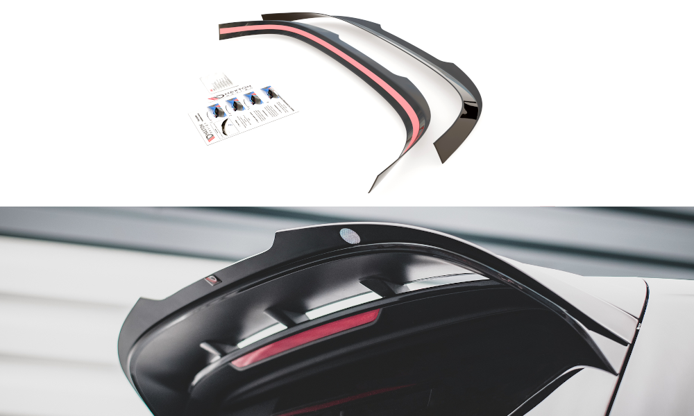 MAXTON DESIGN |VOLKSWAGEN GOLF VIII R / GTI CS | SPOILER EXTENSION (V2)