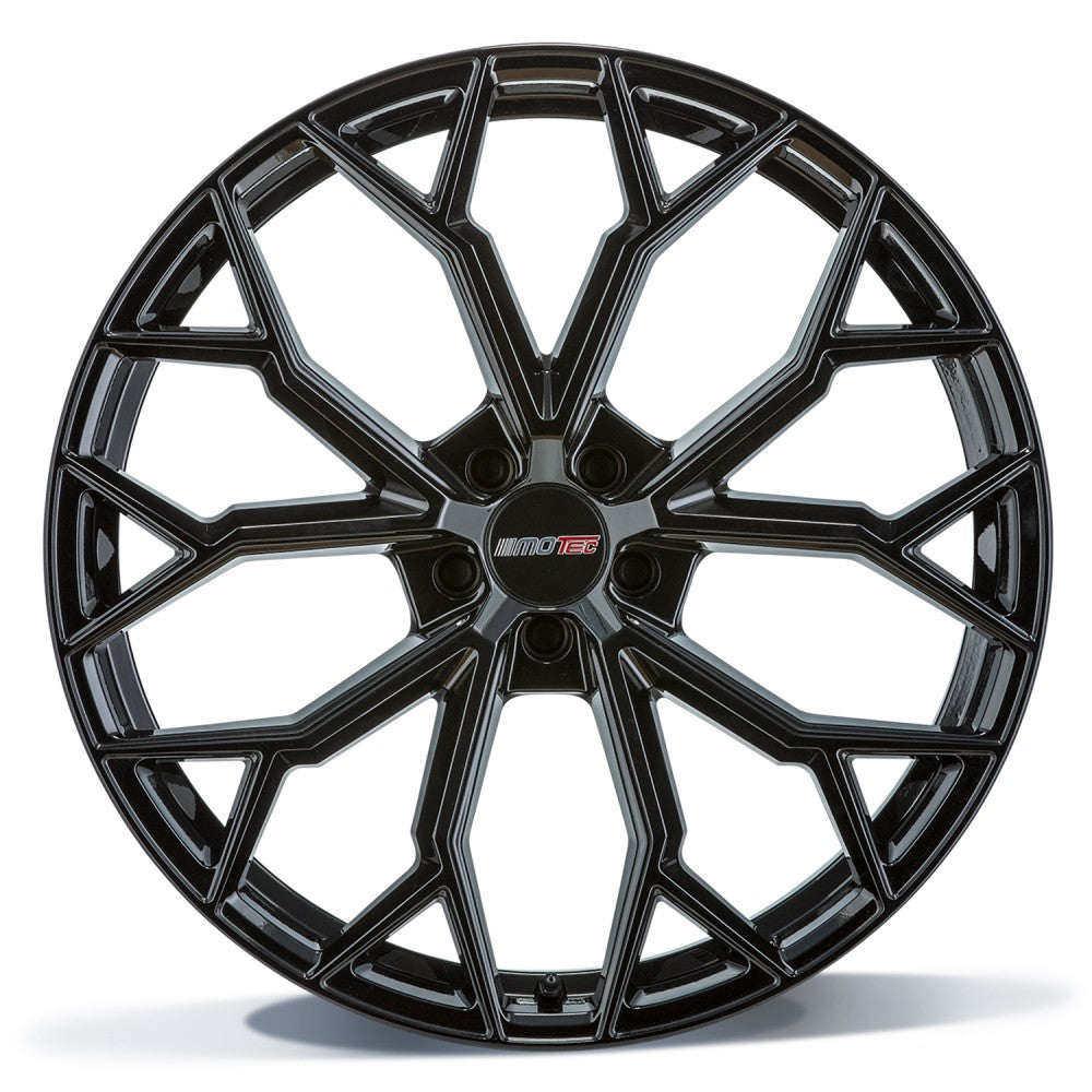 MOTEC BULL (MCT17) BLACK PAINTED 9X22 5X108 ET40 NB72.6 5C