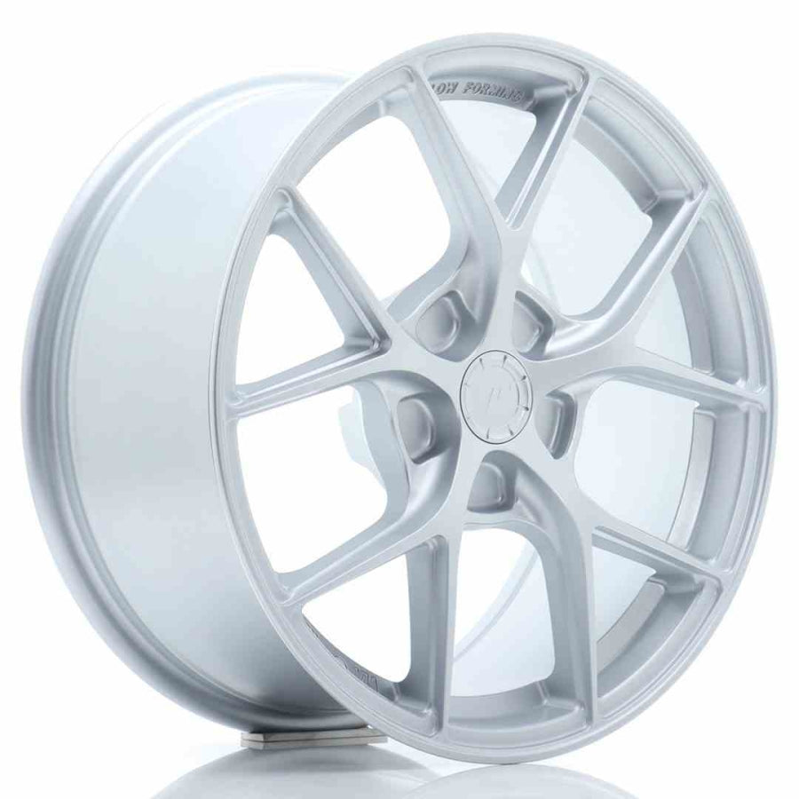 JR-Wheels SL01 Super Light Wheels 17 Inch 9J ET20-50 Custom PCD Flow Form Flat Silver