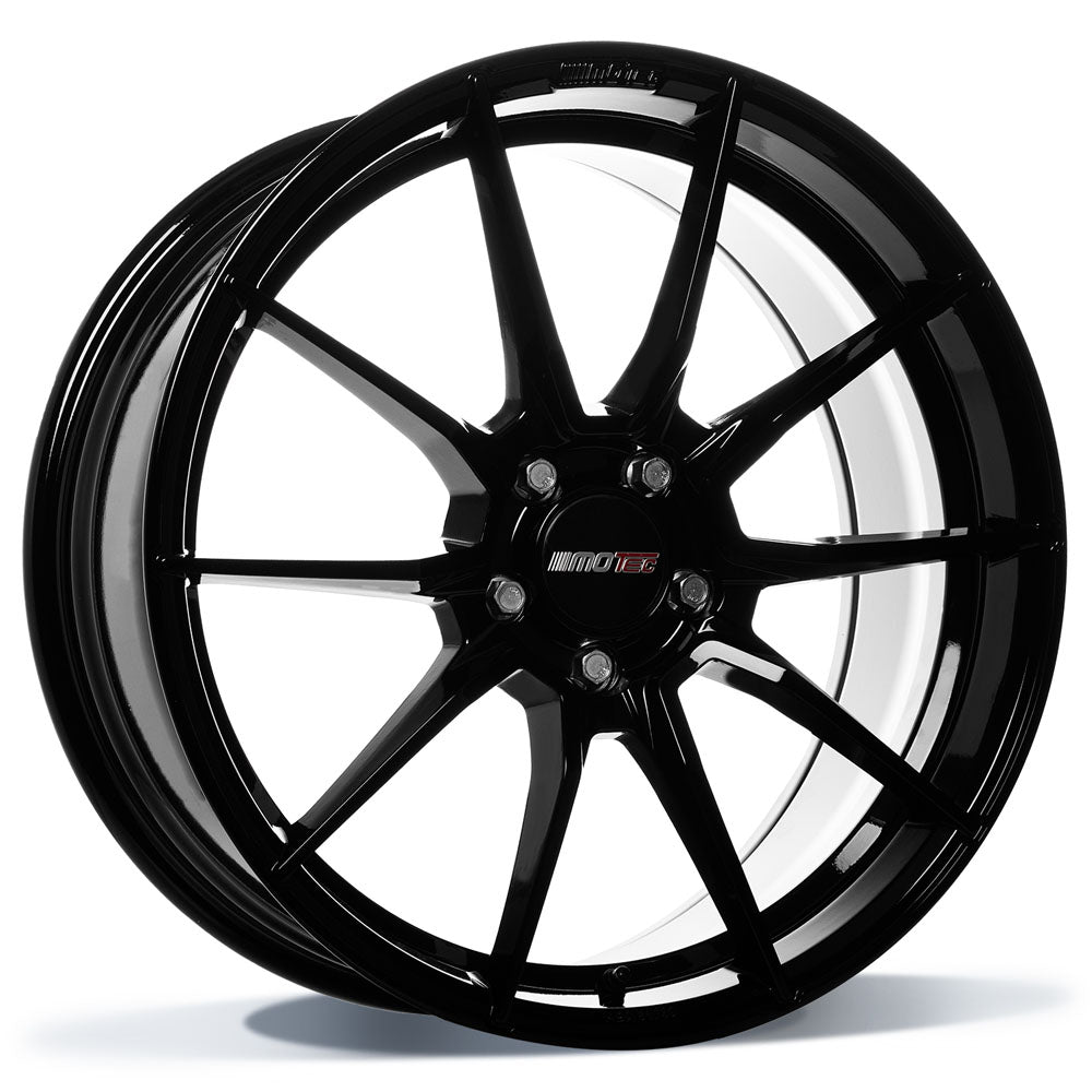 MOTEC ULTRALIGHT BLACK PAINTED (BP) 8X19 5X112 ET48 NB66.5 MB