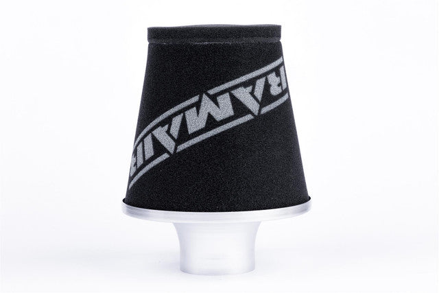 JS-175-60-SL 60mm OD Neck Medium Silver Aluminium Base Cone Filter