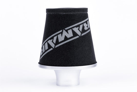 JS-175-60-SL 60mm OD Neck Medium Silver Aluminium Base Cone Filter
