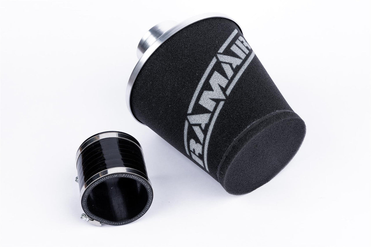 JS-109-SL-KIT 100mm OD Neck Silver Large Aluminium Base Cone Filter