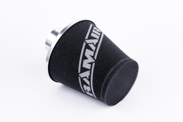 JS-175-80-SL 80mm OD Neck Silver Aluminium Base Cone Filter