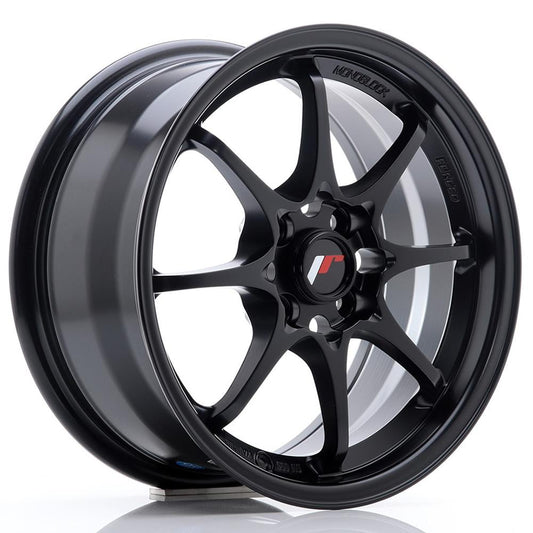 JR-Wheels JR5 Velgen 17 Inch 8.5J ET35 4x100,4x114.3 Flat Black