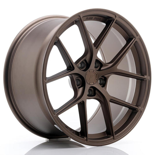 JR-Wheels SL01 Super Light Flow Formed Velgen 19 Inch 9.5J ET40 5x120 Flat Bronze