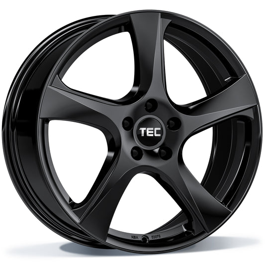 TEC AS5 BLACK GLOSSY 7.5X18 5X120 ET57 NB65.1