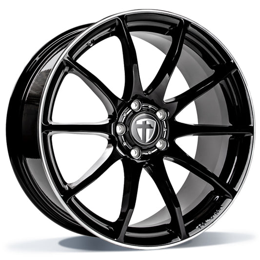 TOMASON TN1 BLACK, RIM POLISHED 8.5X18 5X108 ET: 40 NB: 72.6