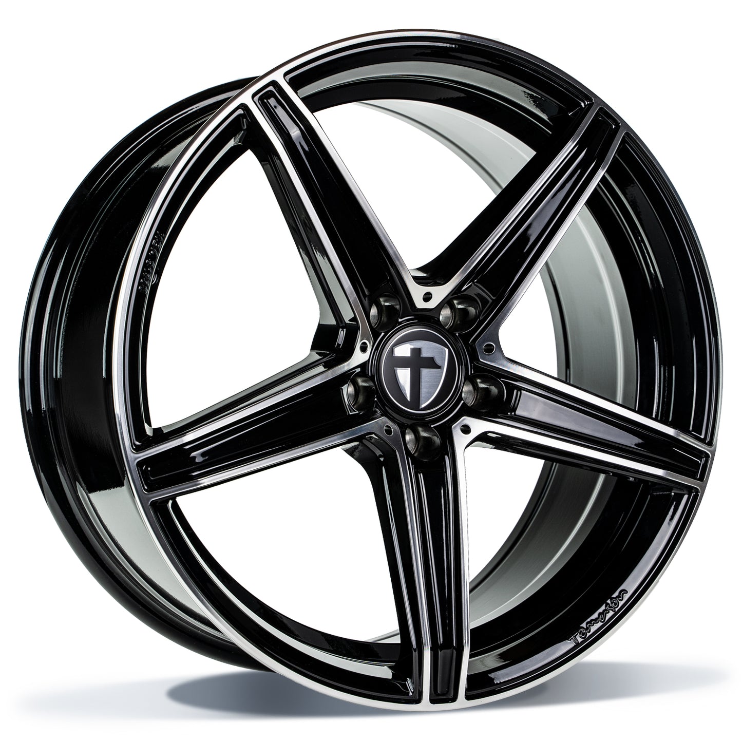 TOMASON TN20 BLACK POLISHED 8X18 5X108 ET: 45 NB: 72.6 5C