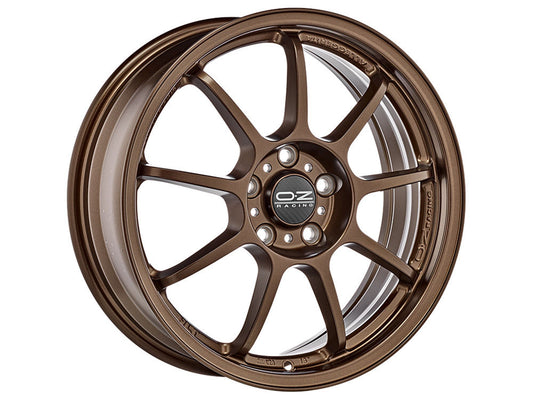 OZ-Racing Alleggerita HLT Wheels 18 Inch 10J ET40 5x130 Flow Form Flat Bronze