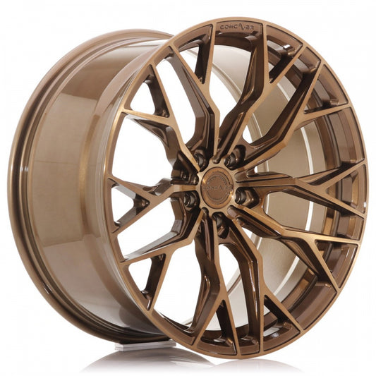 Concaver CVR1 Wheels 21 Inch 9.5J ET35 5x112 Deep Concave Brushed Bronze