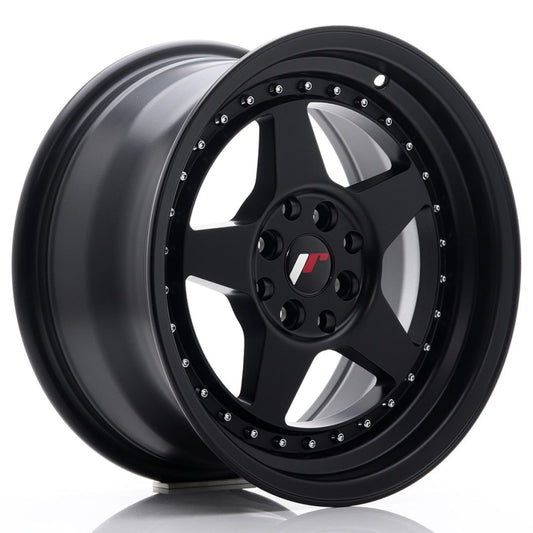 JR-Wheels JR6 Wheels 16 Inch 8J ET30 4x100,4x114.3 Flat Black