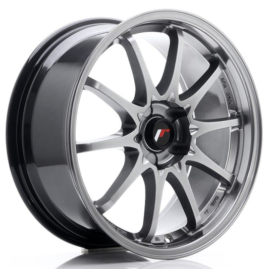 JR-Wheels JR5 Wheels 18 Inch 9.5J ET38 5x100,5x114.3 Hyper Black