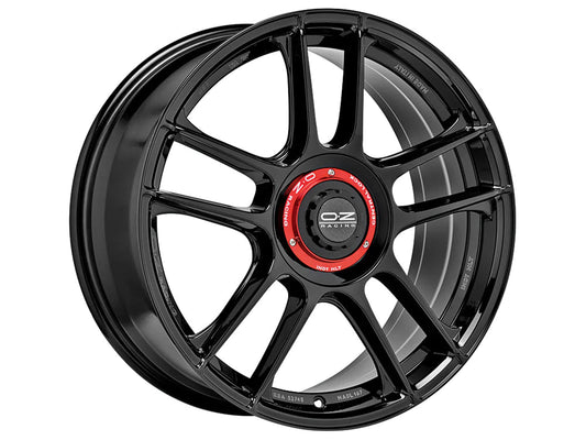 OZ-Racing Indy HLT Wheels 20 Inch 10J ET35 5x112 Gloss Black