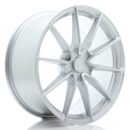 JR-Wheels SL02 Super Light Flow Formed Wheels 18 Inch 8J ET20-40 Custom PCD Flat Silver