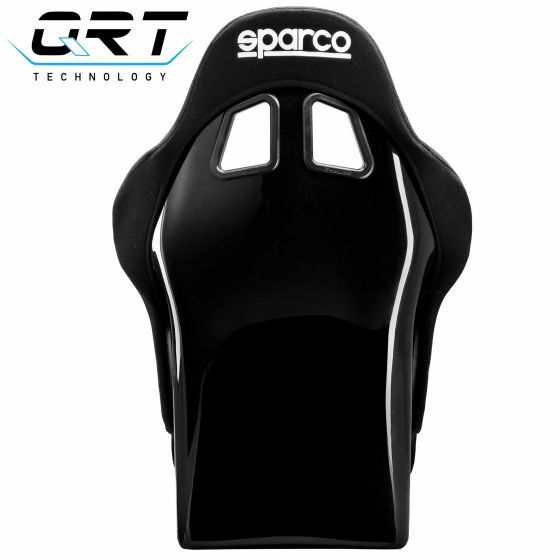Sparco Bucket Seat REV QRT Black Fiberglass