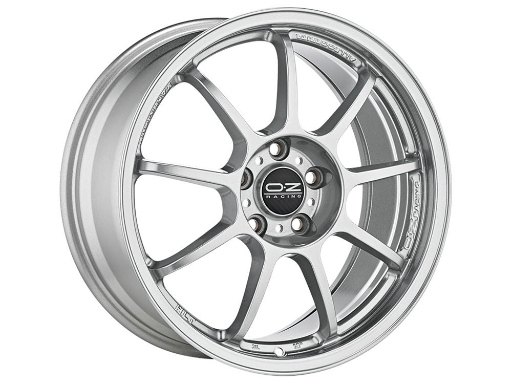 OZ-Racing Alleggerita HLT Wheels 18 Inch 8.5J ET30 5x114.3 Star Silver