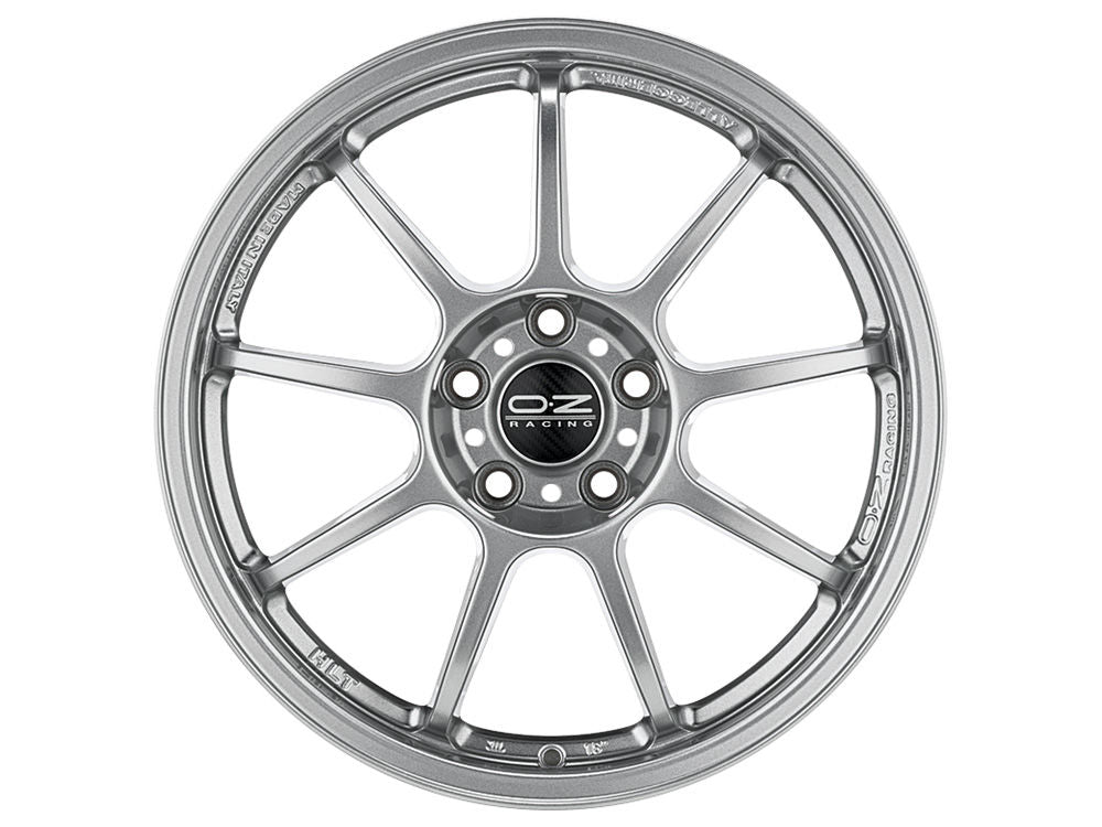 OZ-Racing Alleggerita HLT Wheels 18 Inch 8.5J ET30 5x114.3 Star Silver